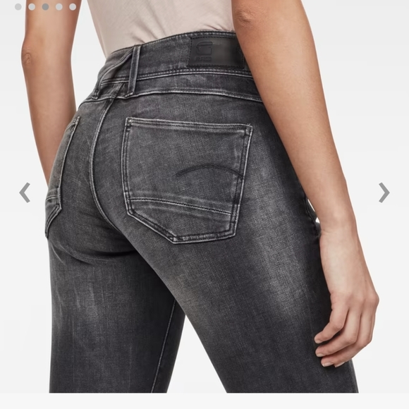 G-Star Lynn Mid Skinny Jeans Size 26x30 - Picture 3 of 11